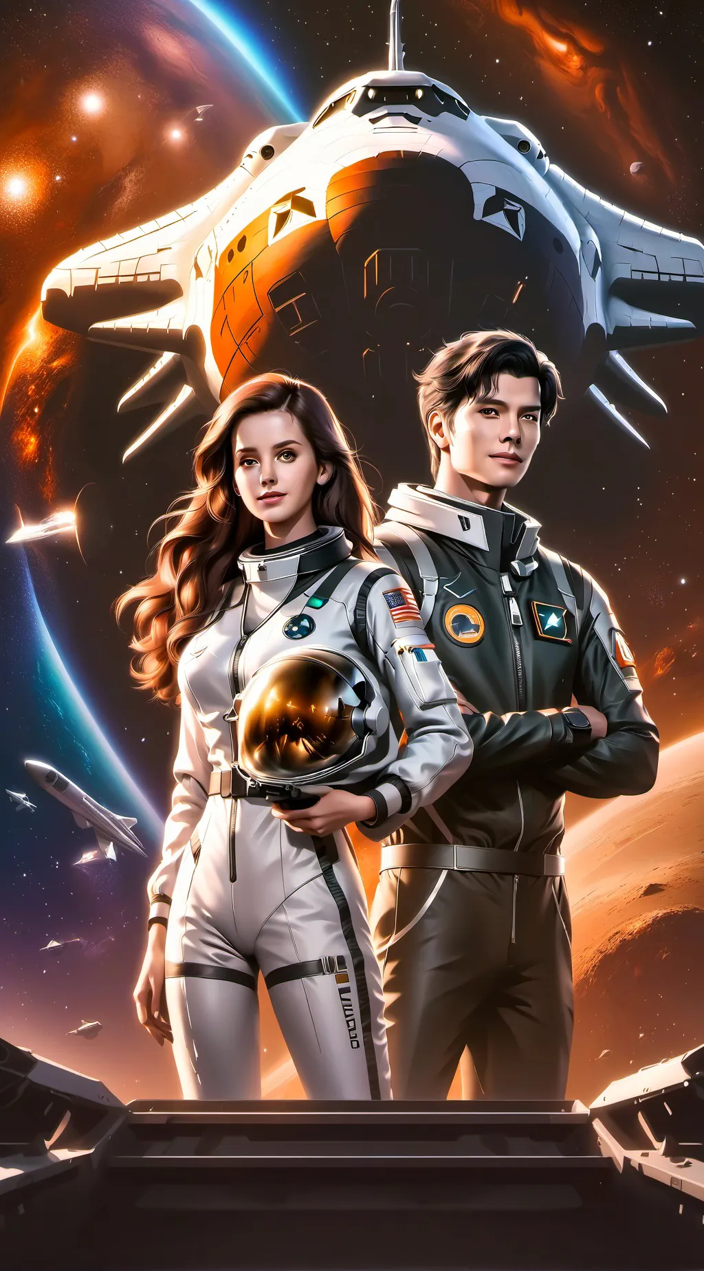 ai character: Keal & Astrid  background