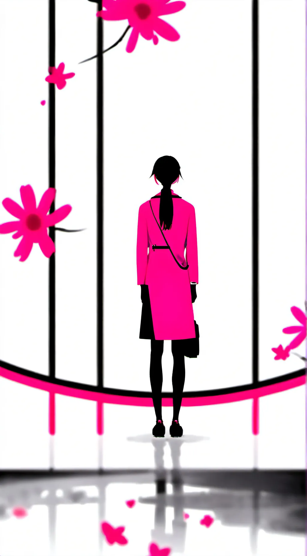 ai character: lollipop background