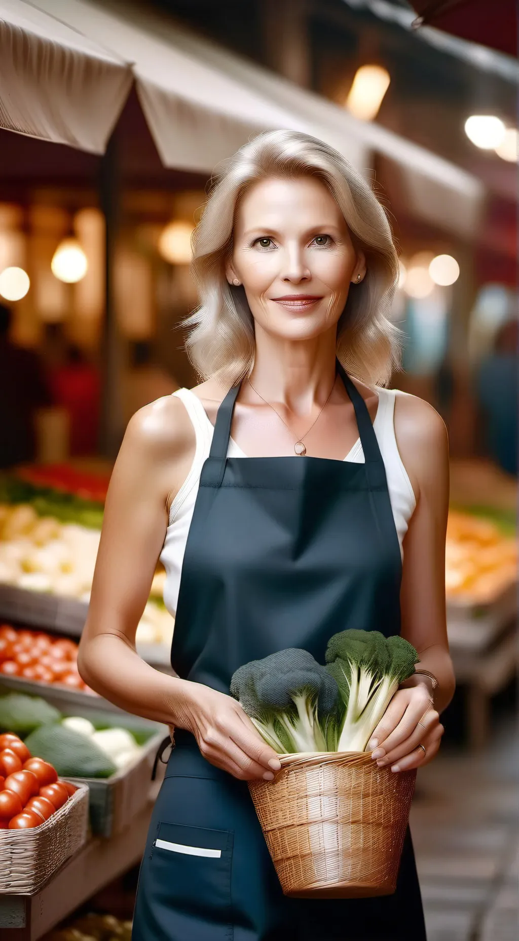 ai character: базар background