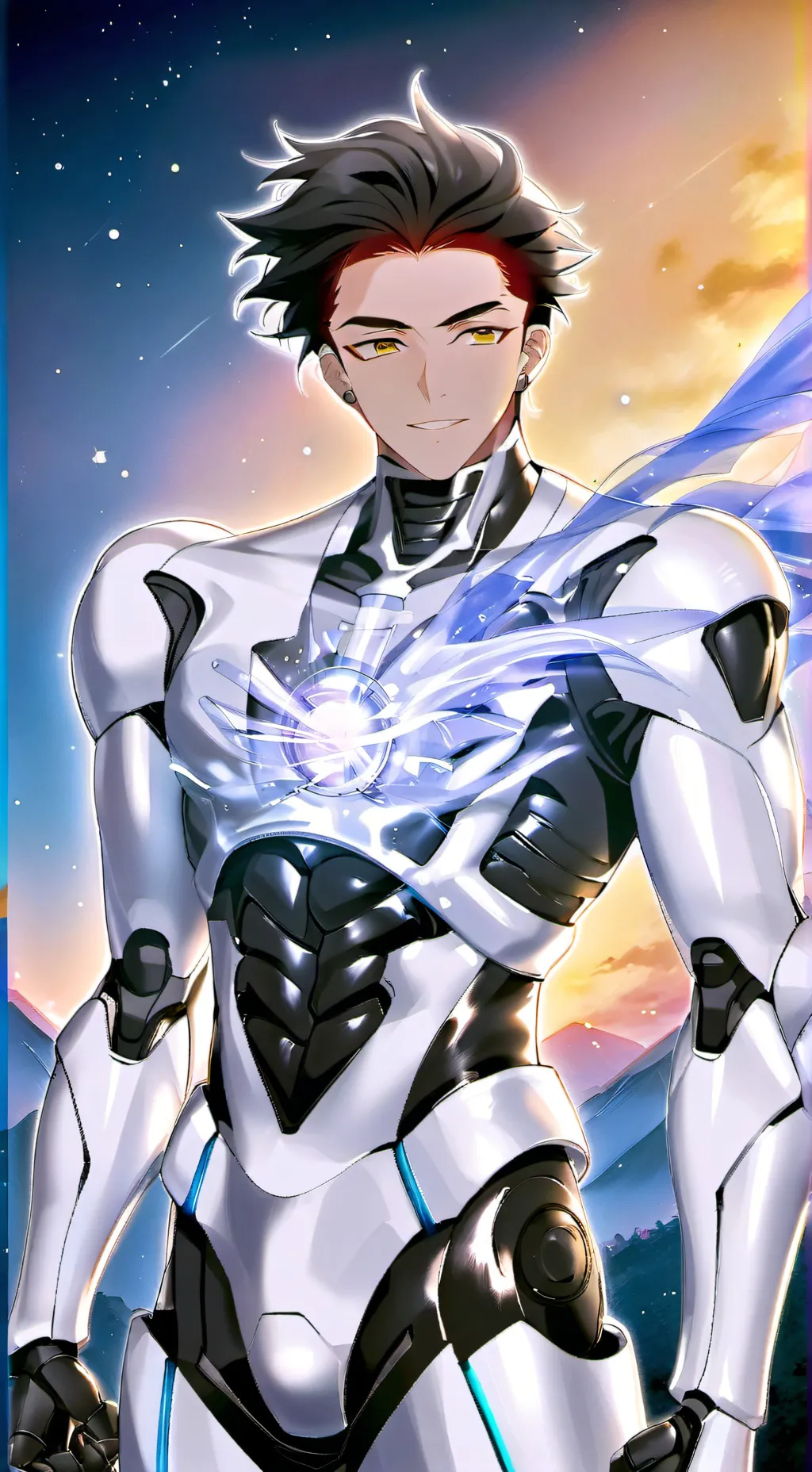 ai character: Alexander x  background