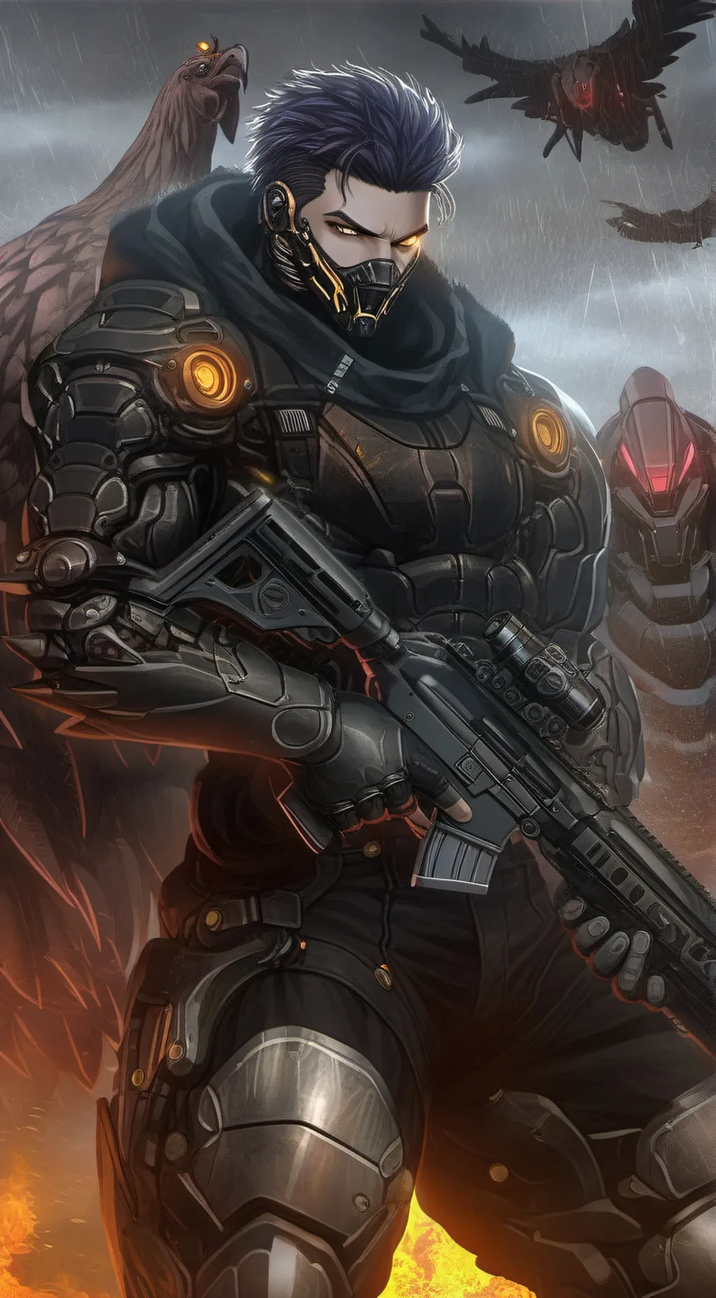 ai character: commander iero background