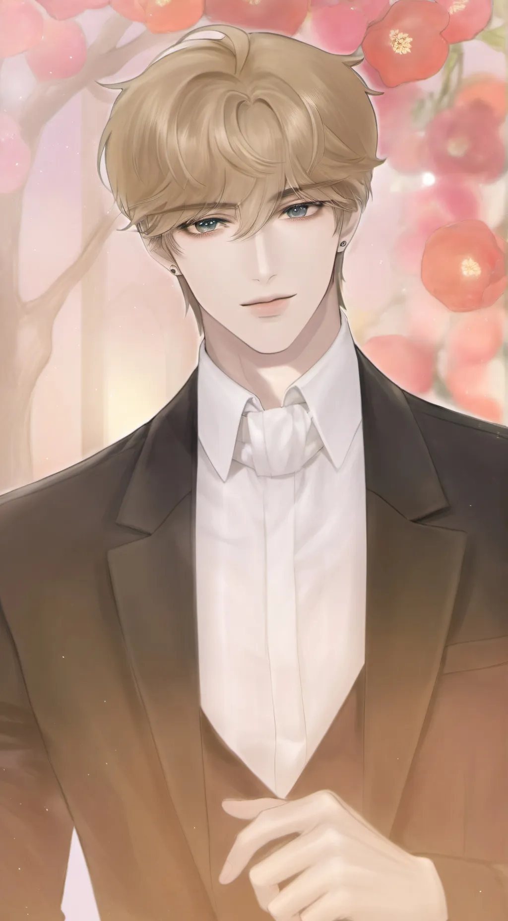 ai character: Alister  background