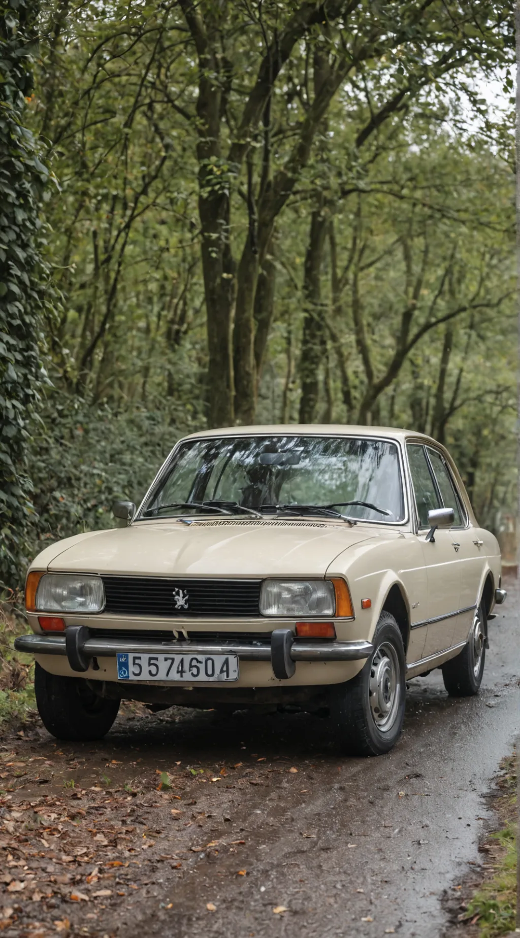 ai character: Peugeot 504 background