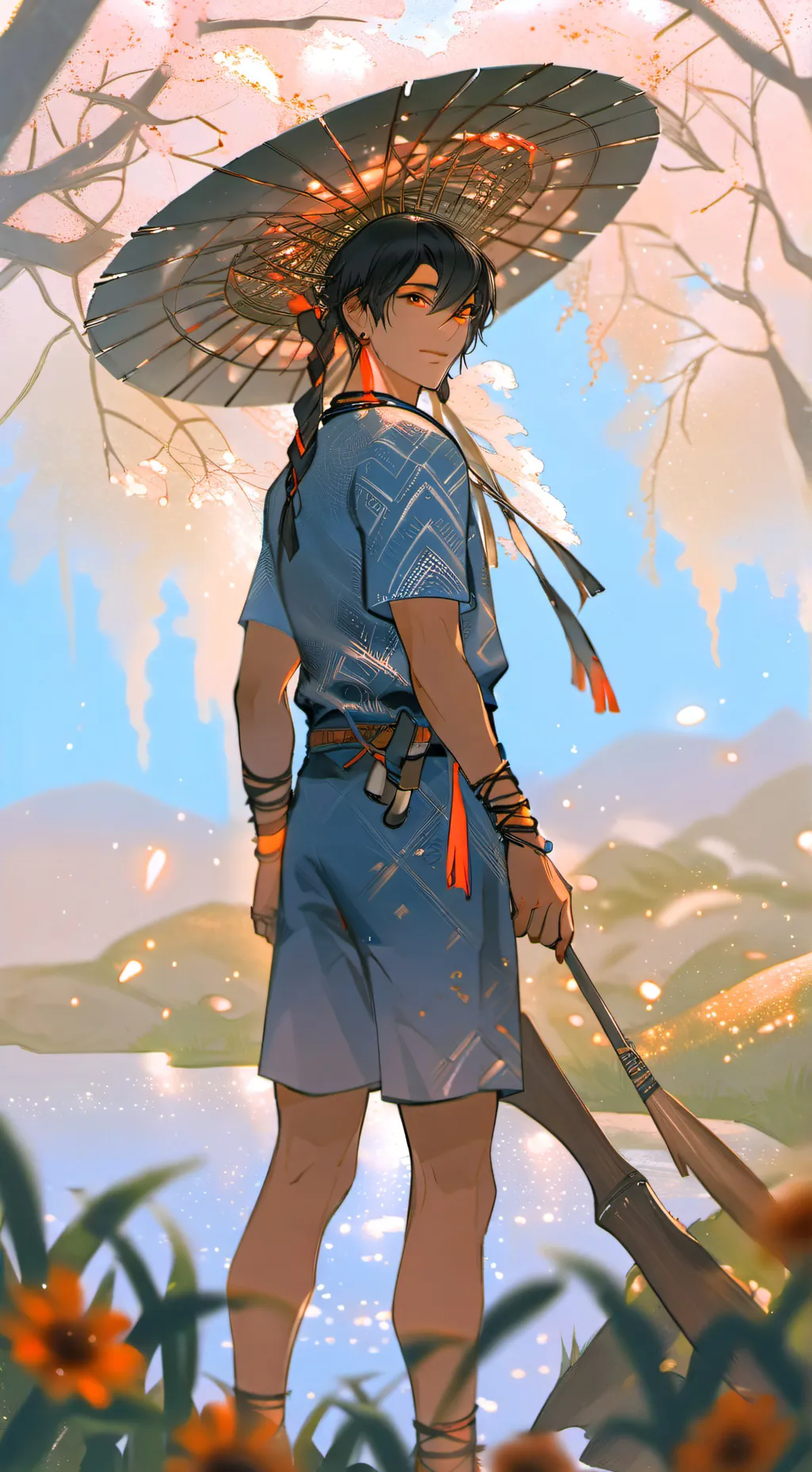 ai character: matheo background