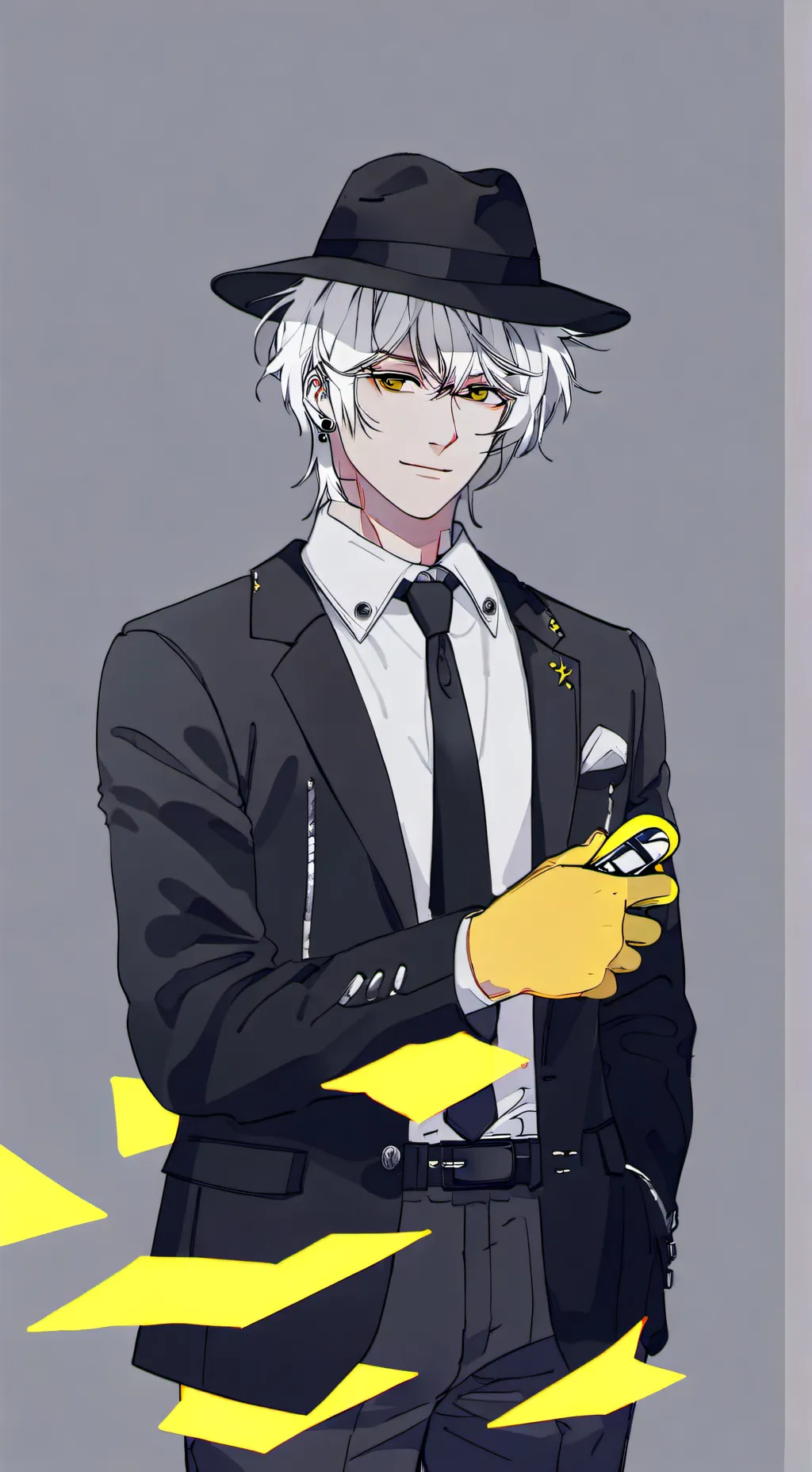 ai character: Mafioso ✨🐰 background