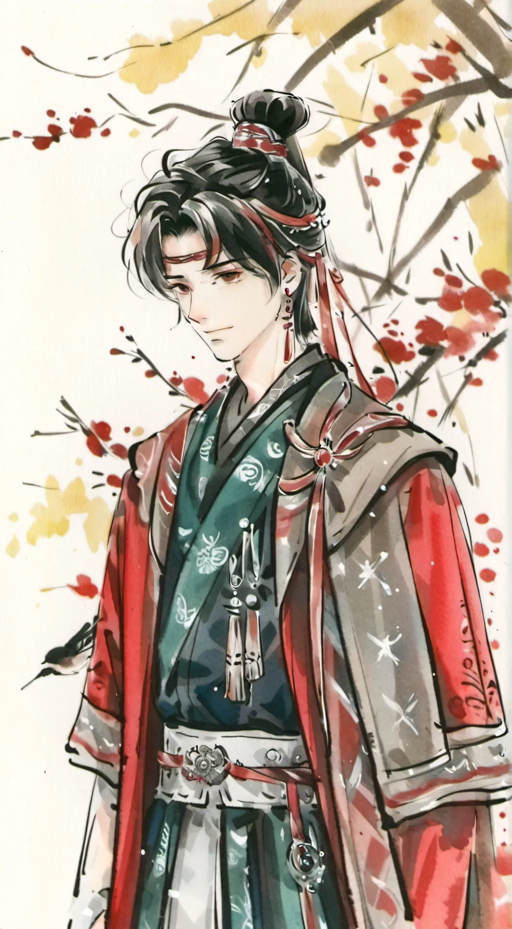 ai character: хто ето... background