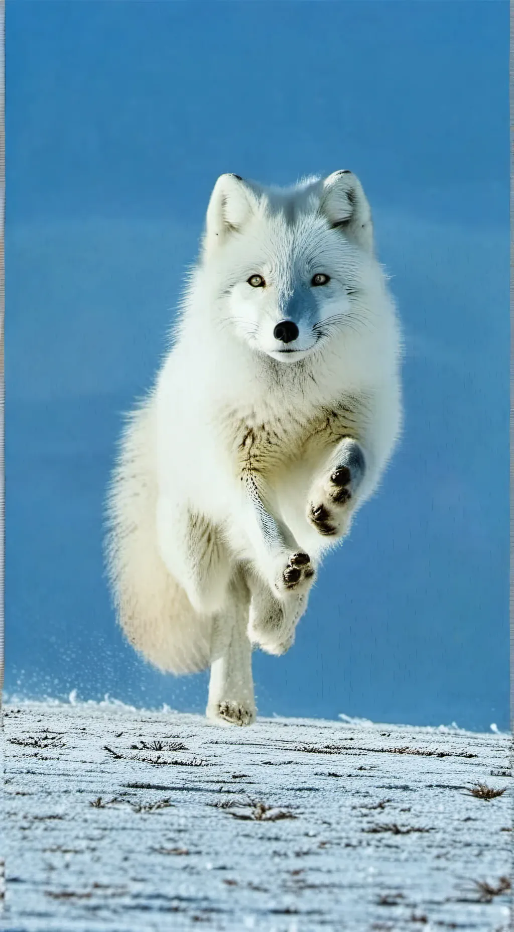 ai character: Arctic Spirit background