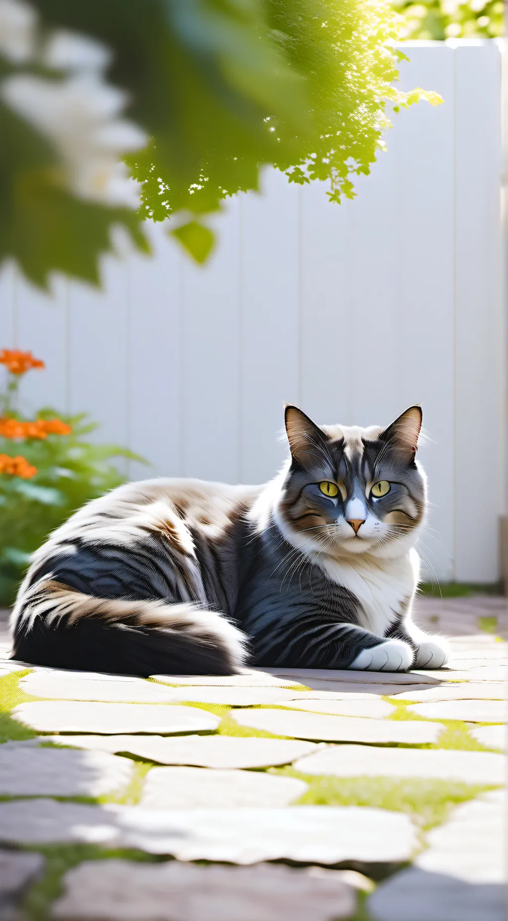 ai character: kitty + u background