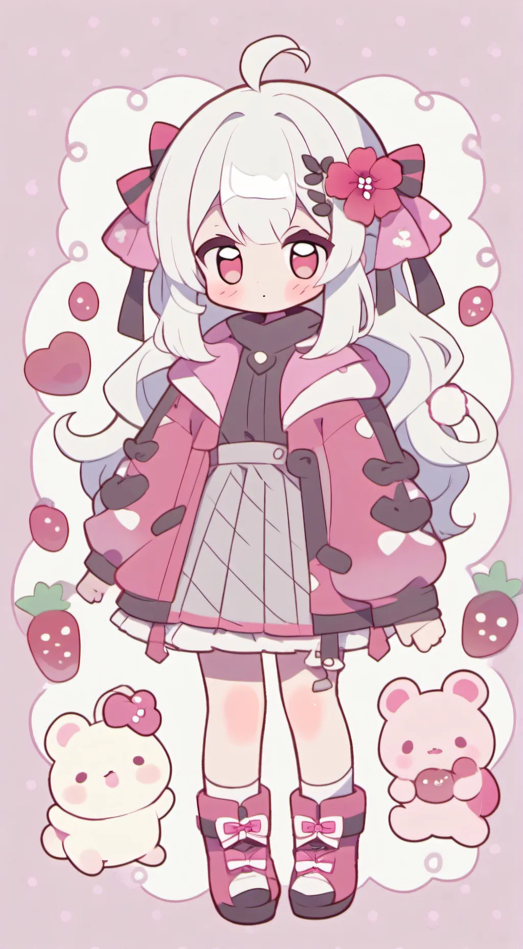 ai character: Пикми  background