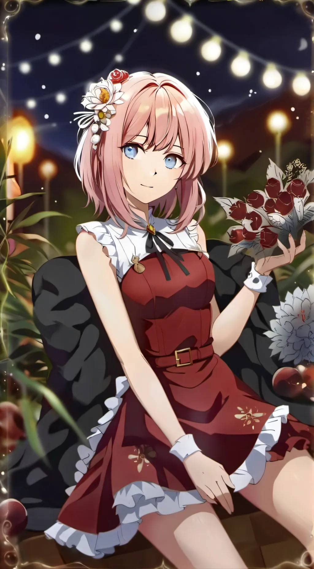 ai character: нора background