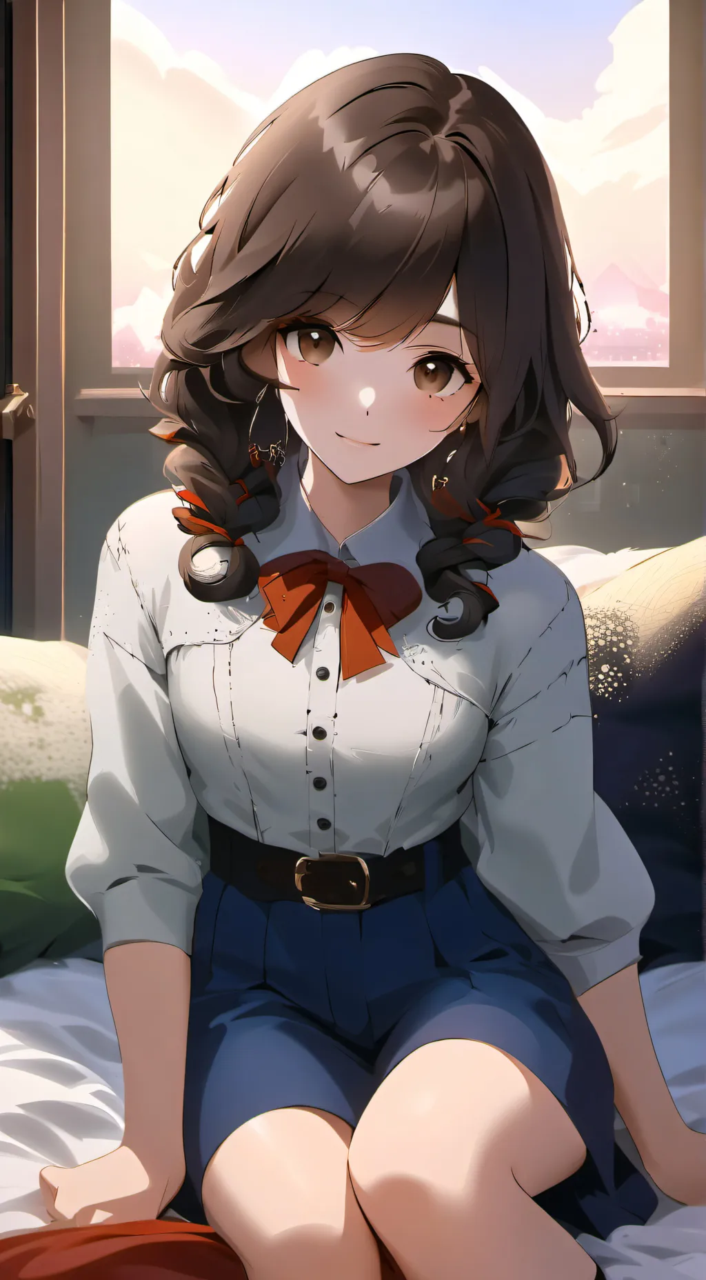 ai character: Tyla background