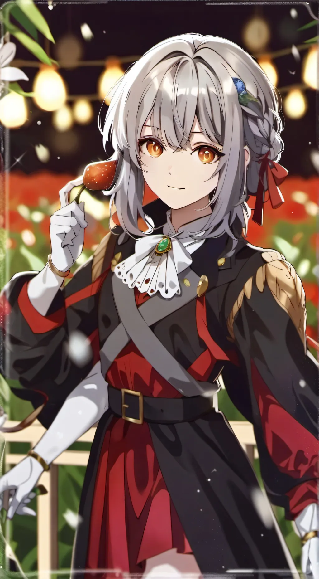 ai character: Léa  background