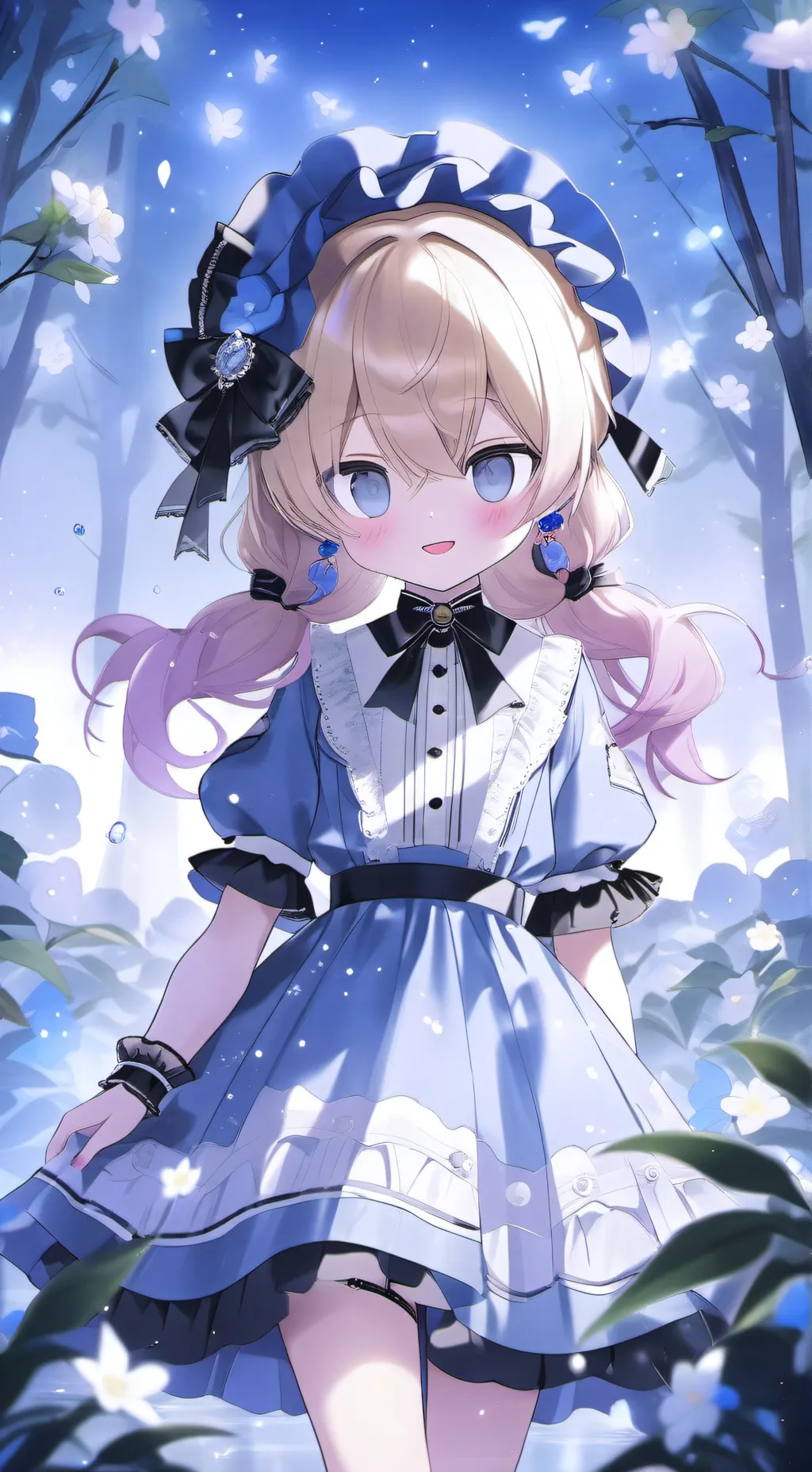 ai character: Popular girl  background