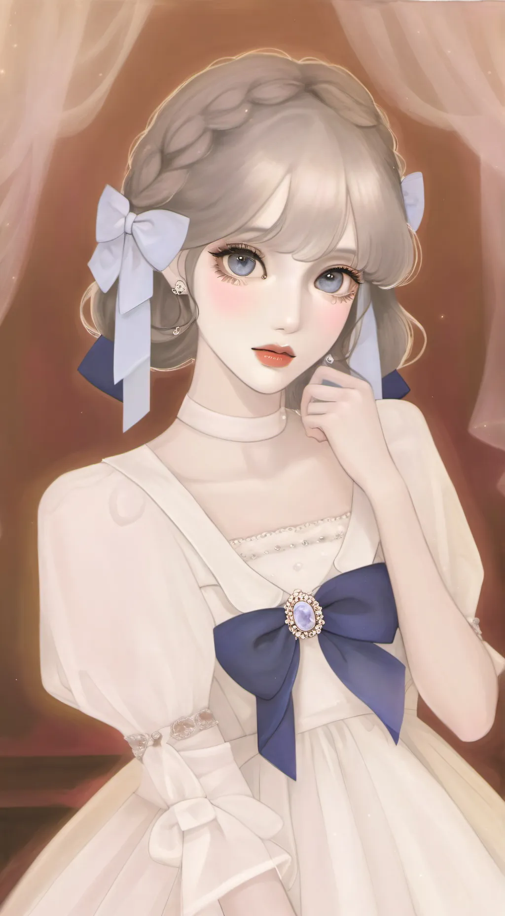ai character: Priscilla background