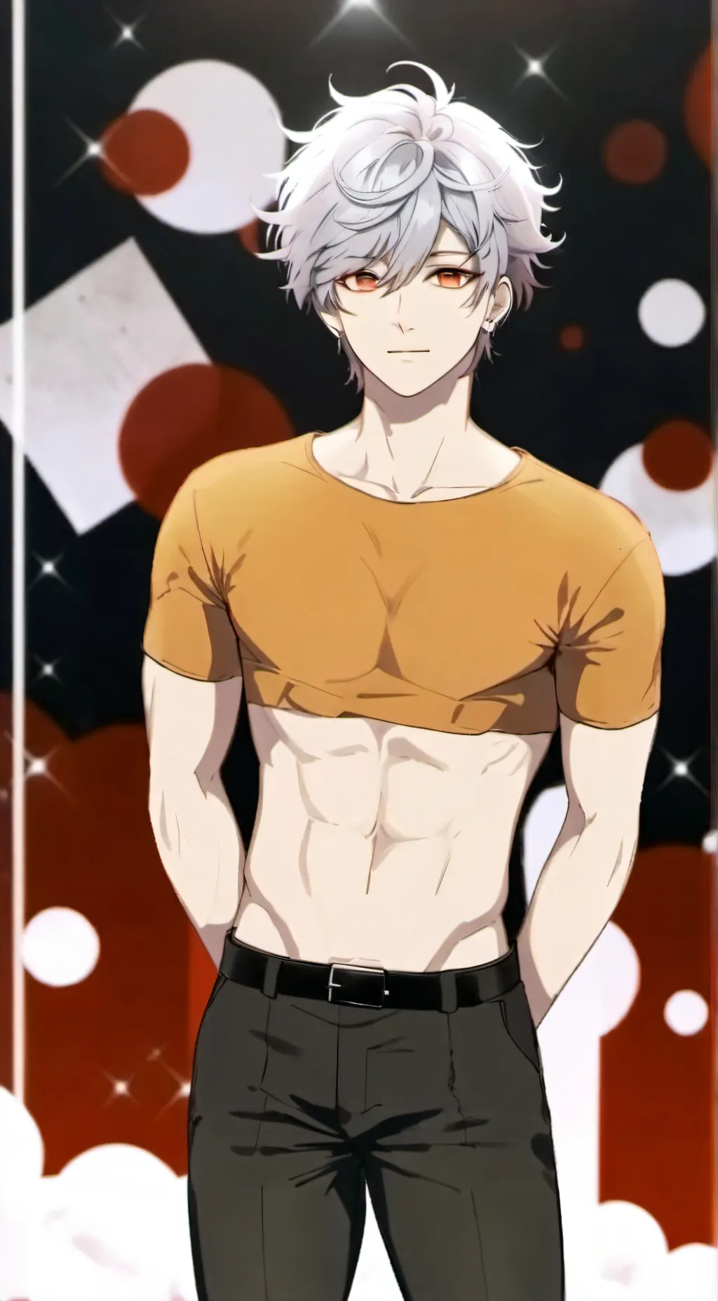 ai character: Kai White background