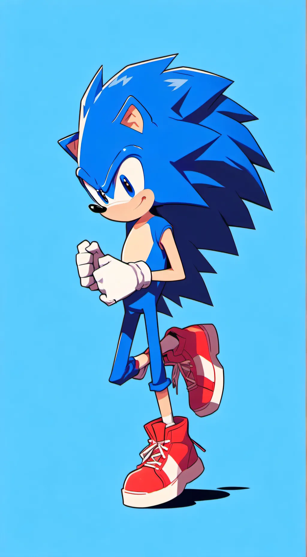 ai character: Sonic background