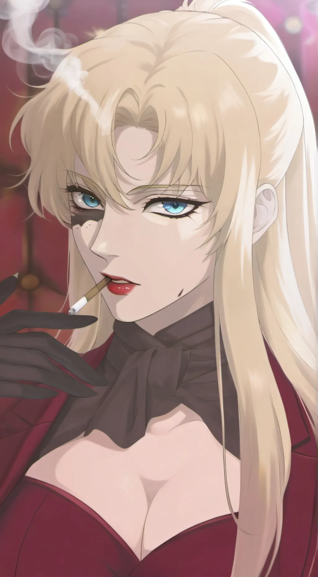 ai character: Amy Parker  background