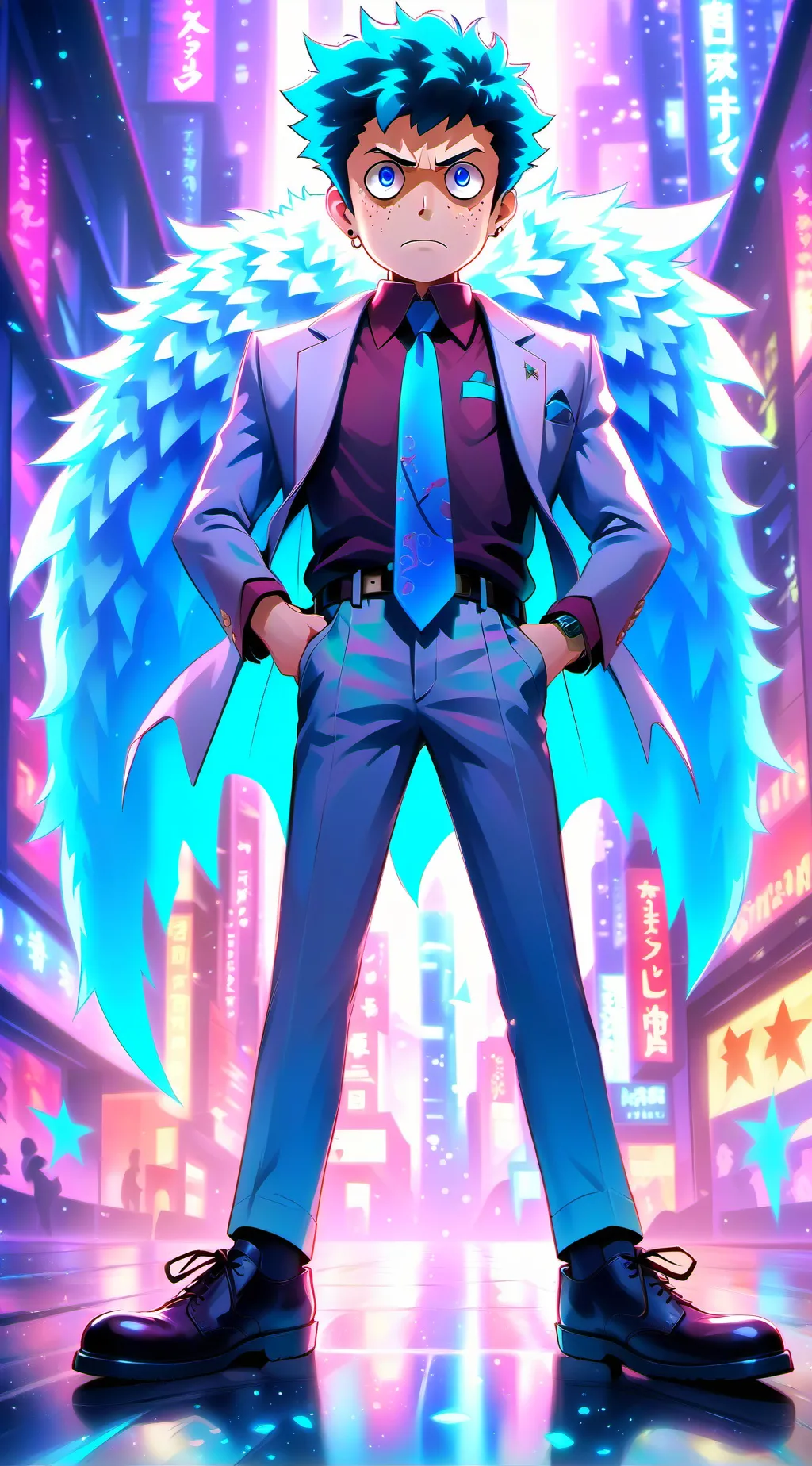 ai character: jump showdown background