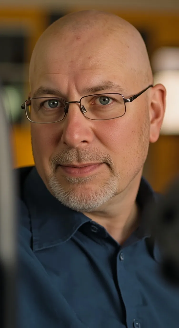 ai character: tim bendidict  background