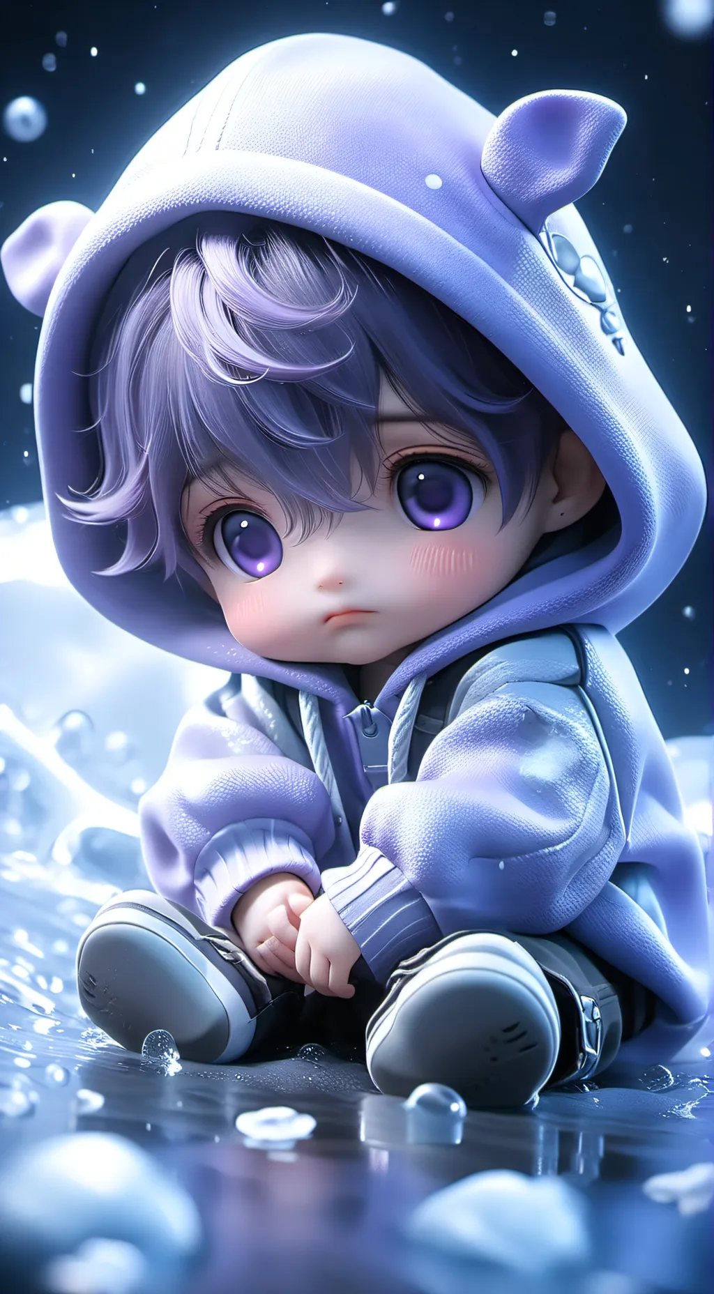 ai character: Baby 1 background