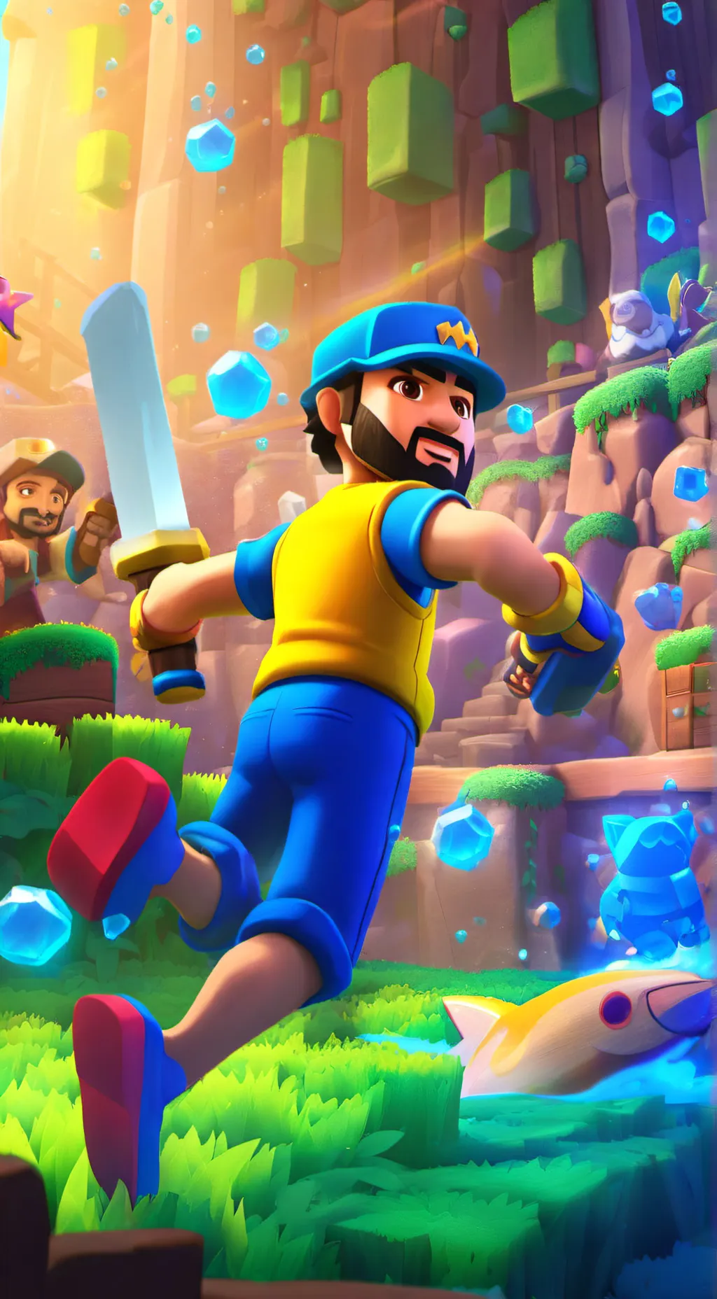 ai character: robtop background