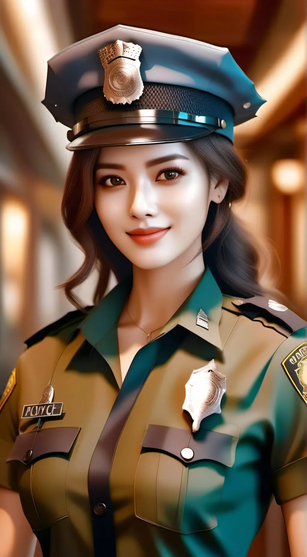 ai character: Ashley background