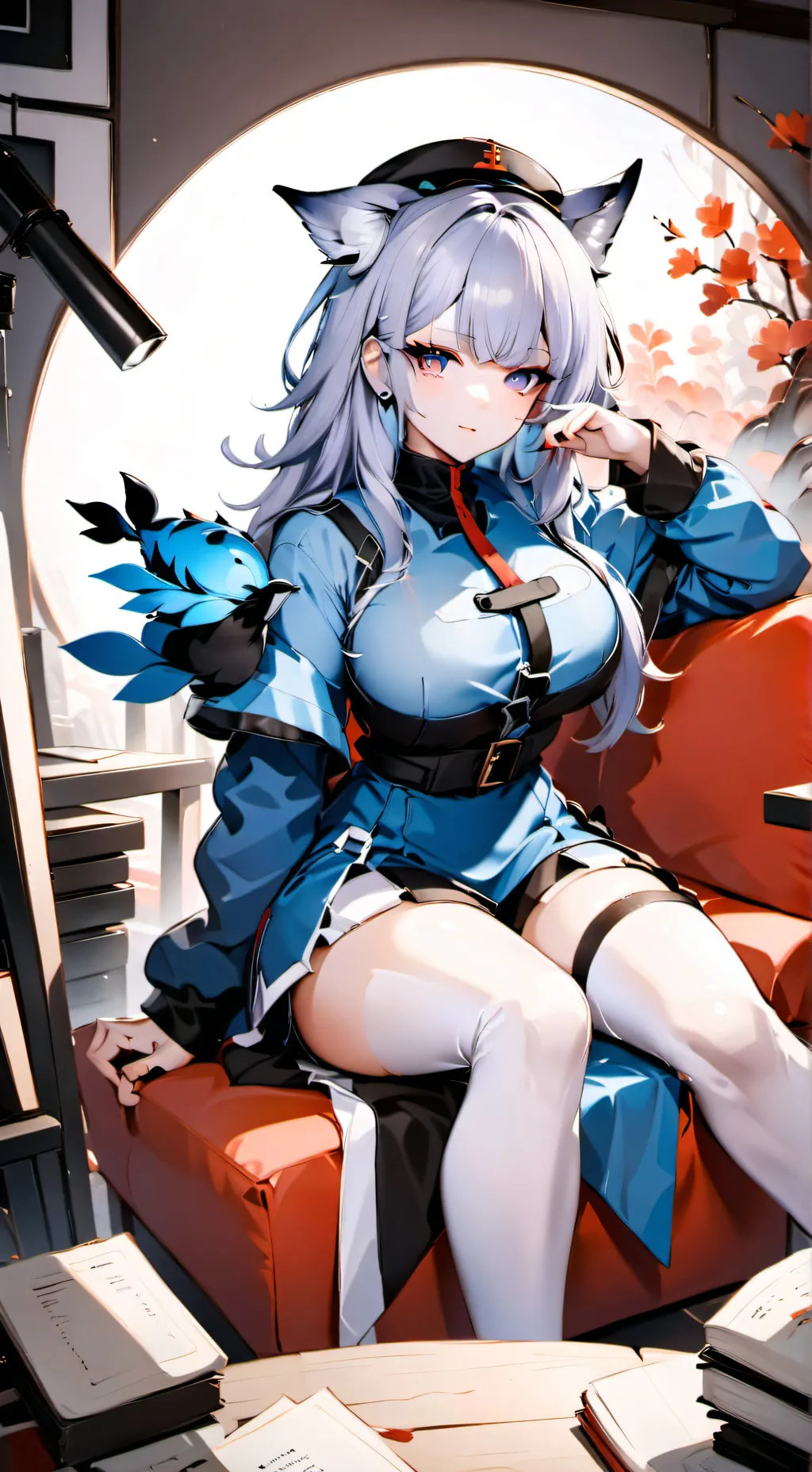 ai character: akira background