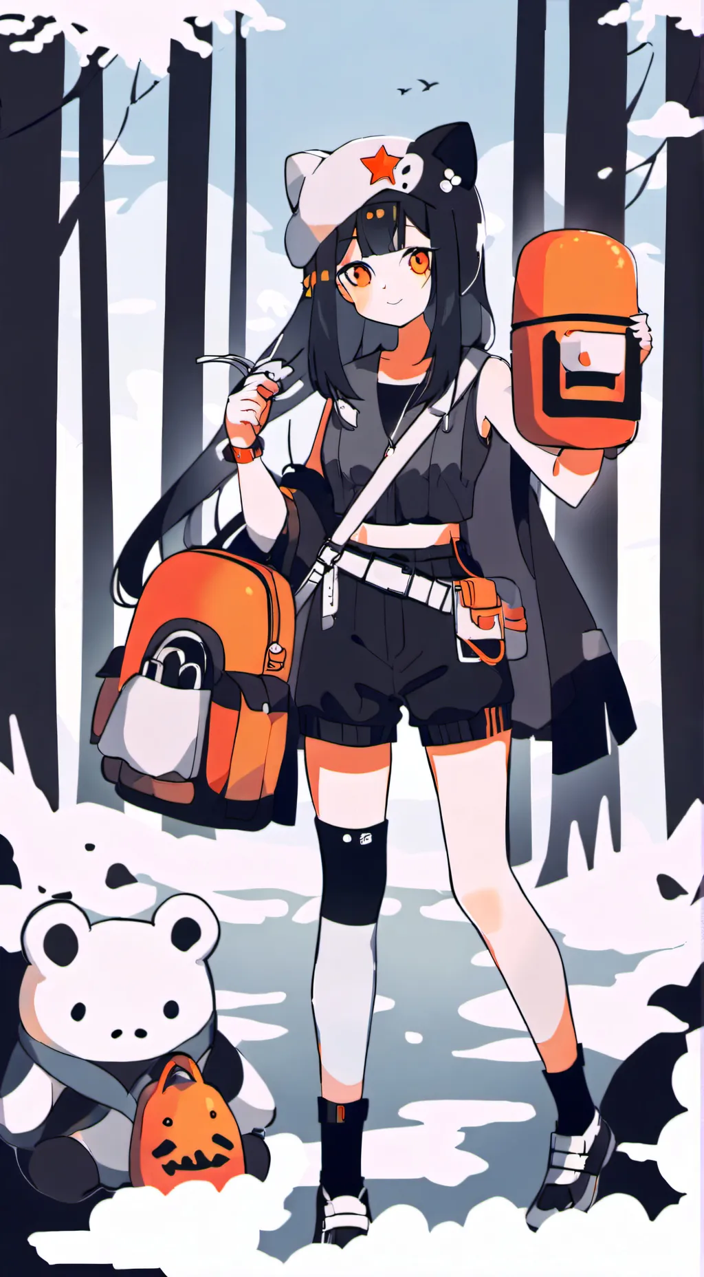 ai character: mha  background