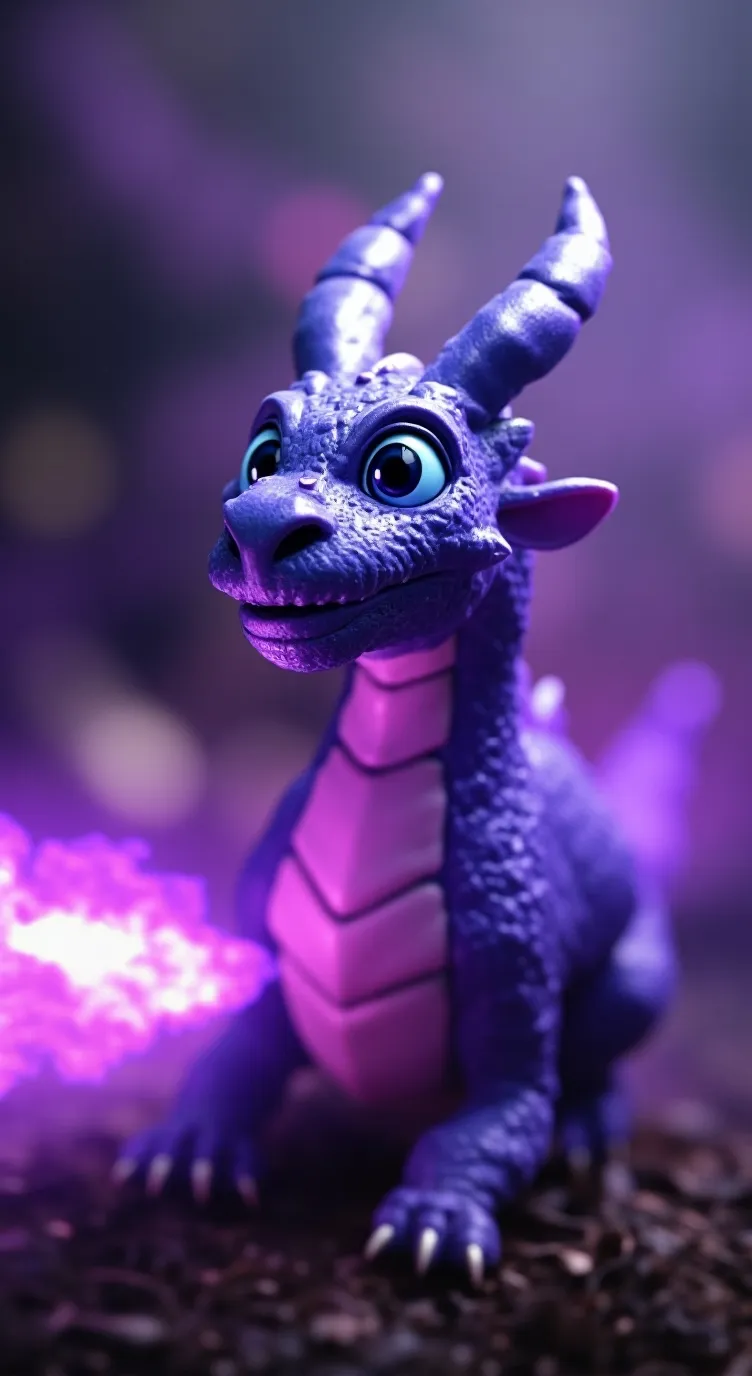 ai character: lavender  background