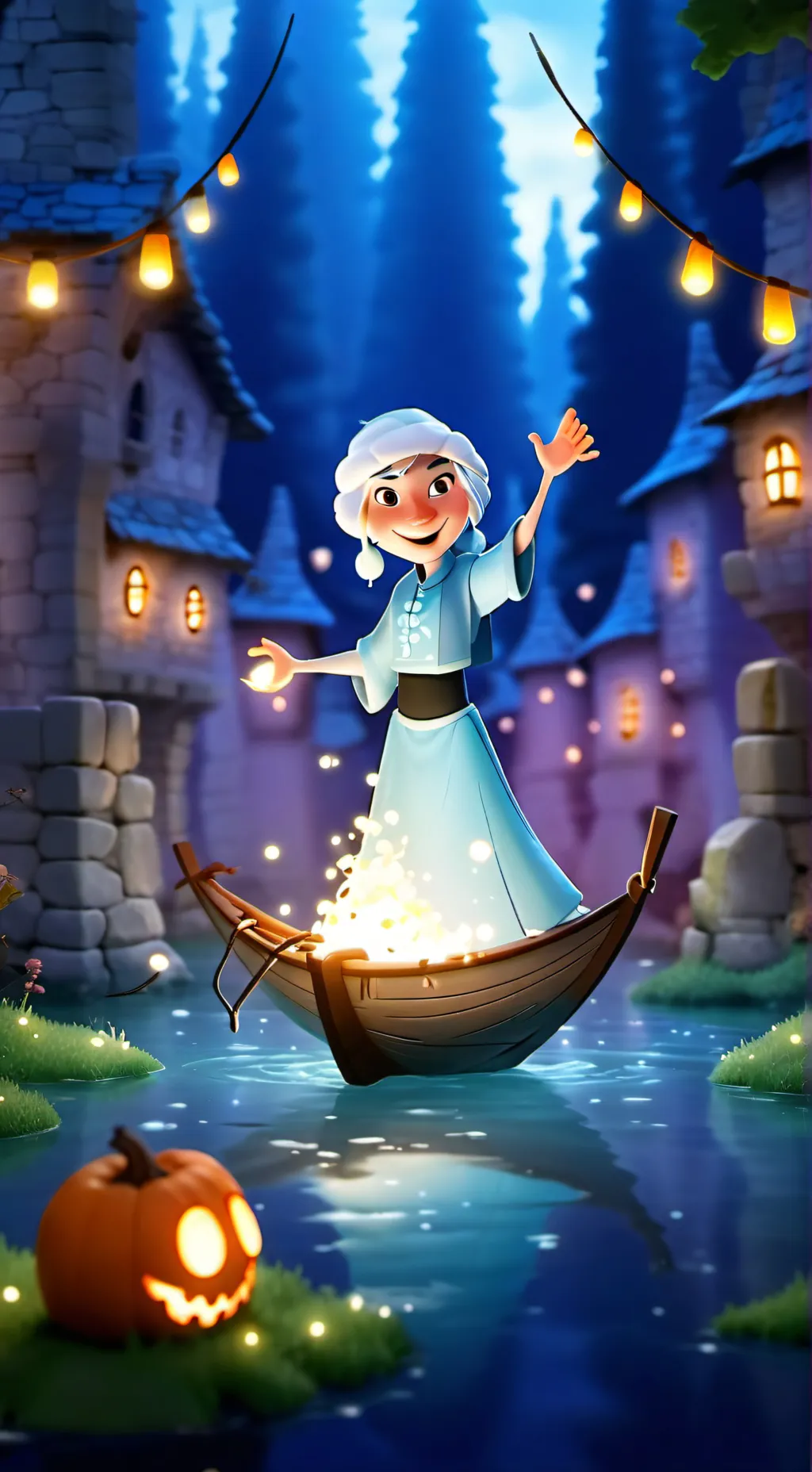 ai character: bludude background