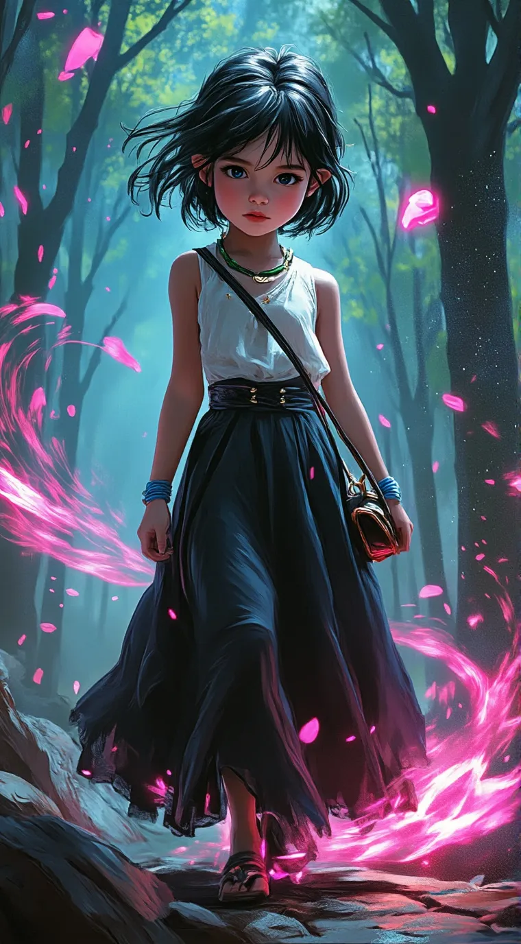 ai character: Your evil girl background