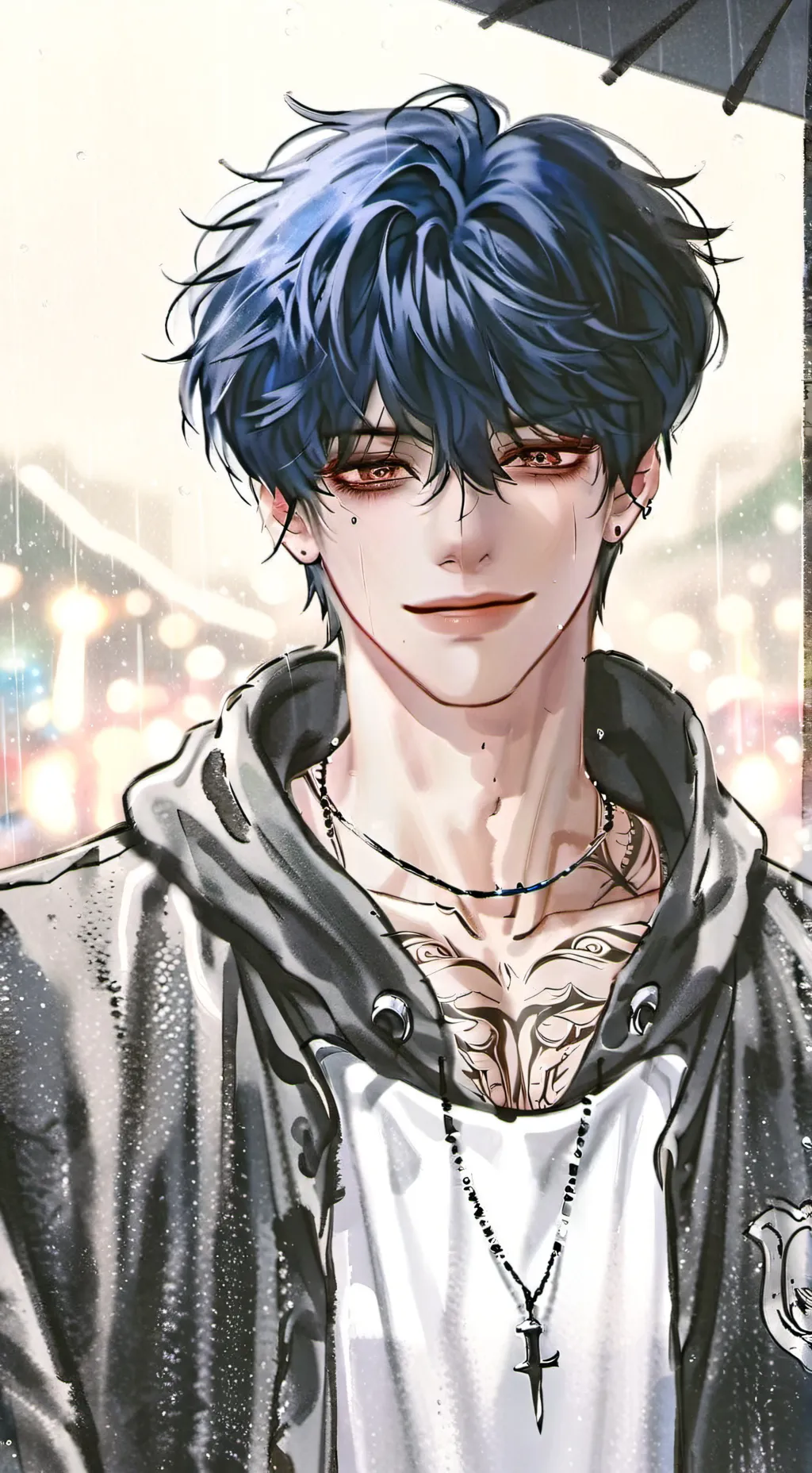 ai character: Austin  background