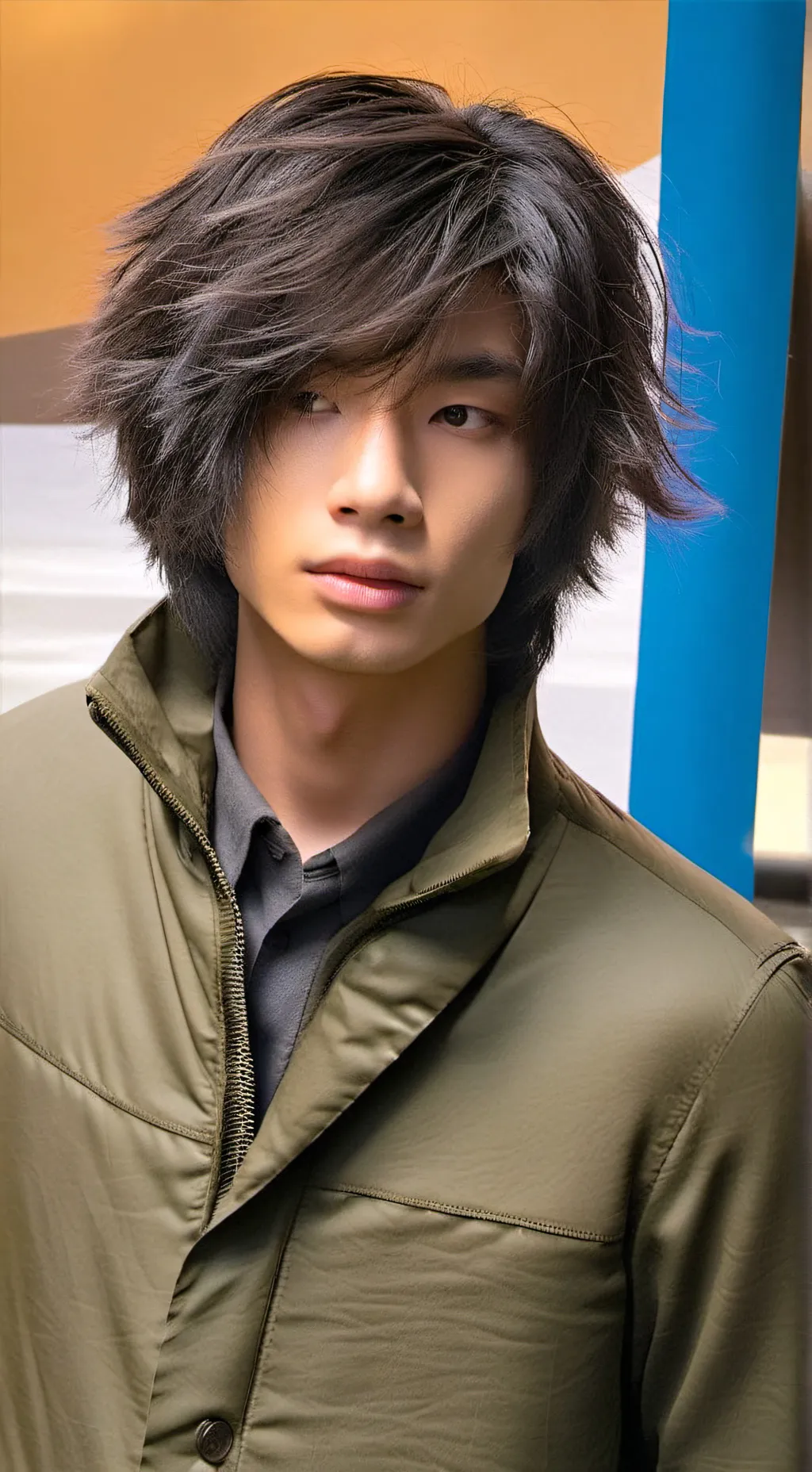 ai character: HARU background