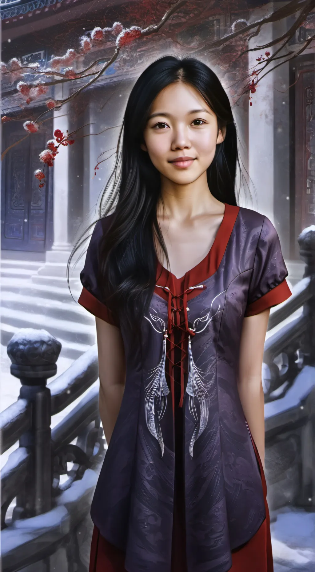 ai character: Time left background