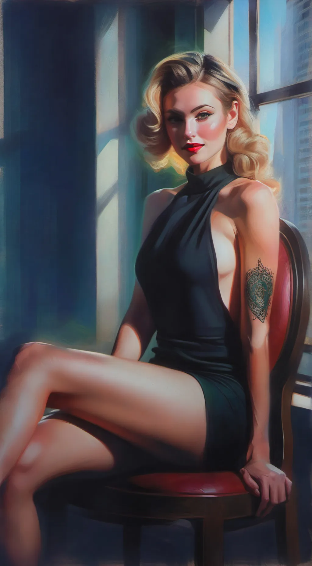 ai character: kate background