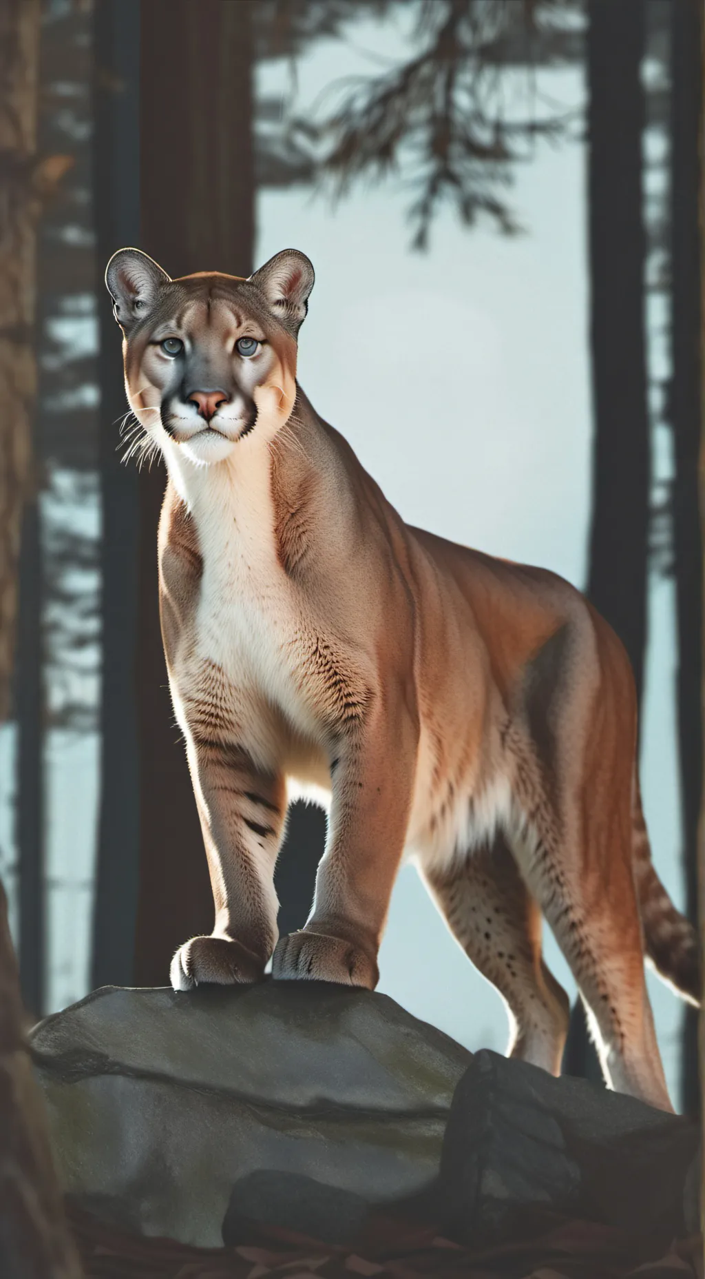 ai character: Woodwalkers  background