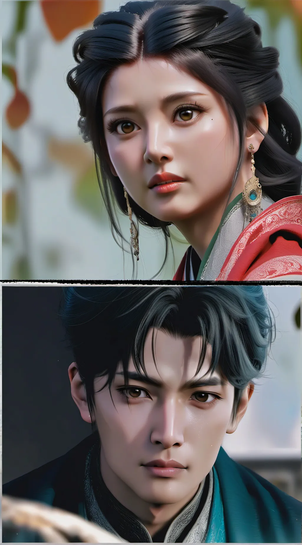 ai character: Queenking-ish background