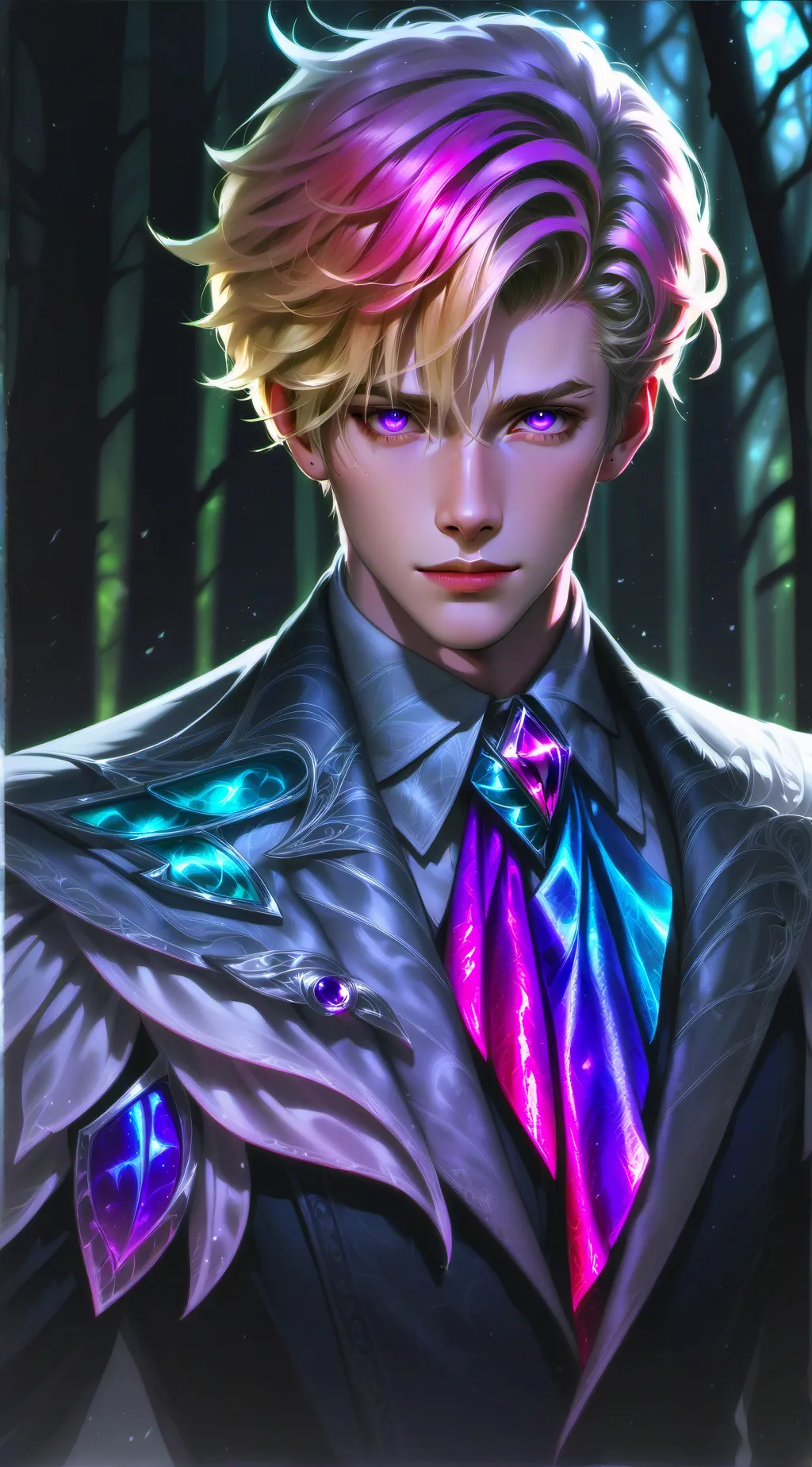 ai character: Adam Forest background