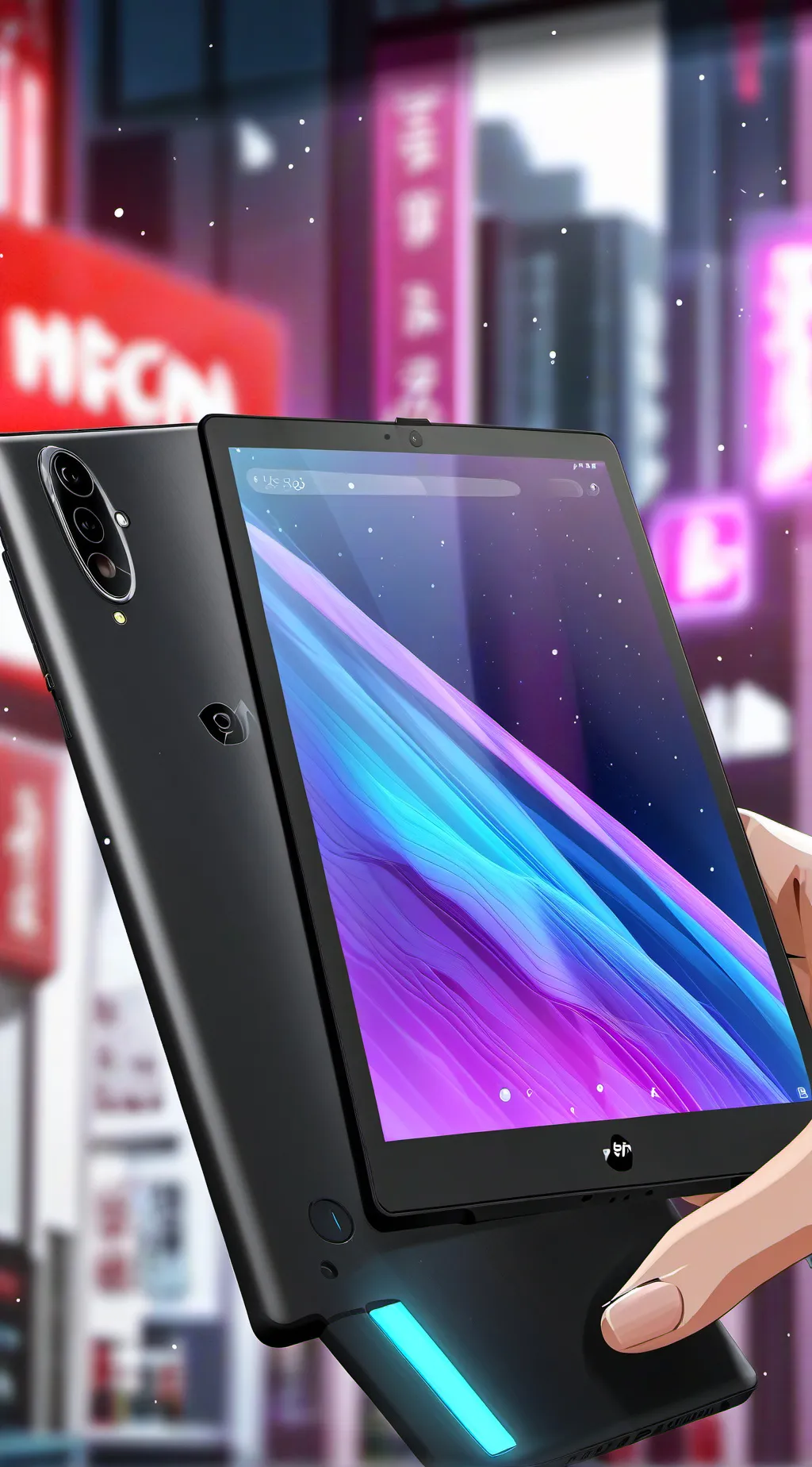 ai character: I pad background