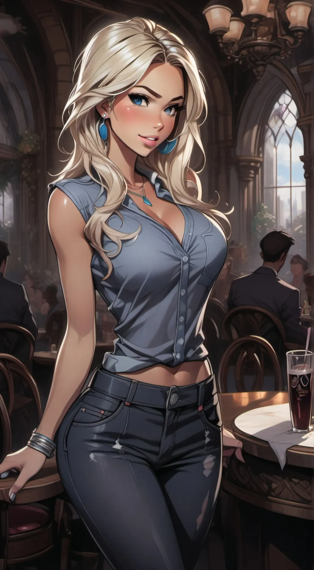 ai character: Louisa 🇦🇷 401 background