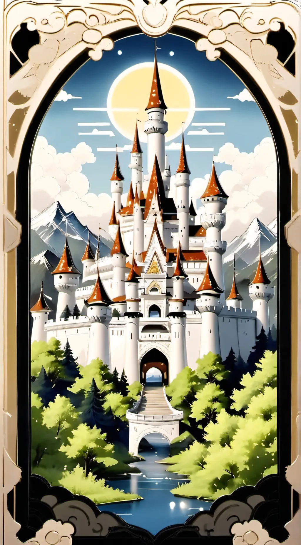 ai character: kingdom AU(Fpe) background