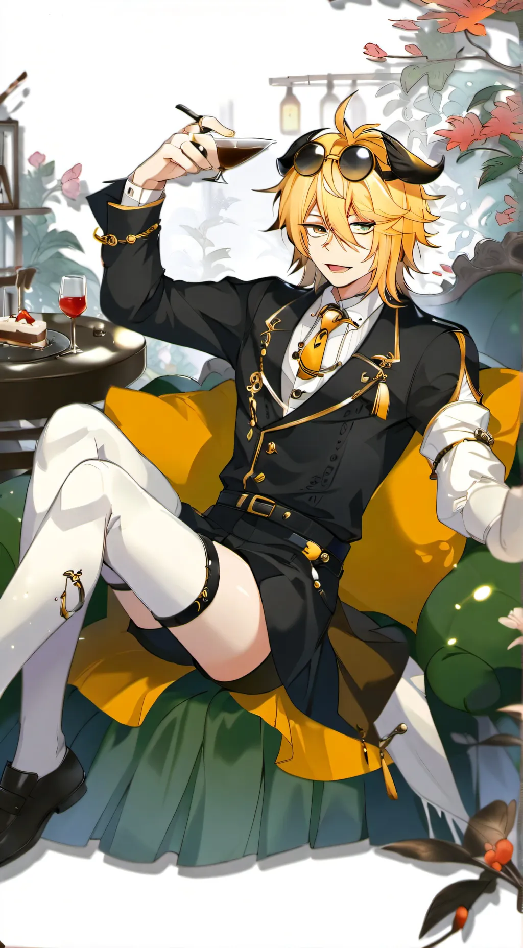 ai character: Zack background