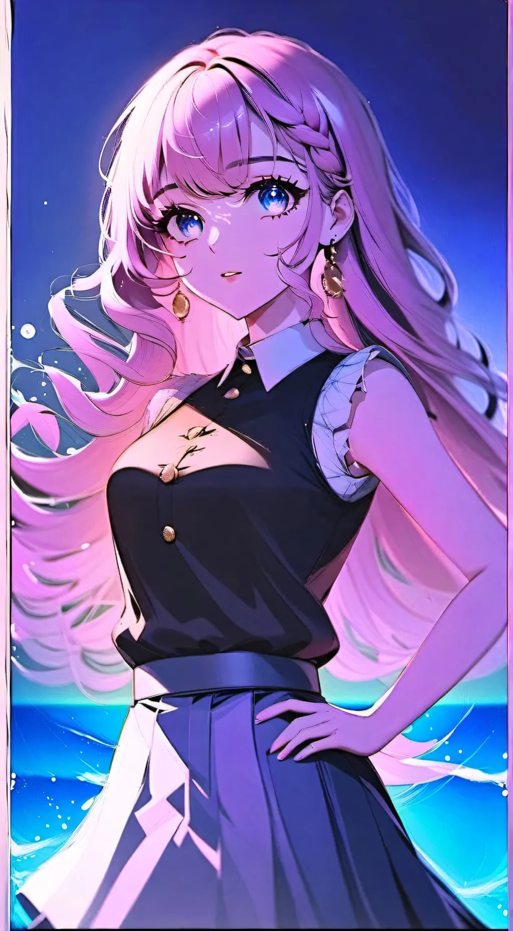 ai character: Lily background