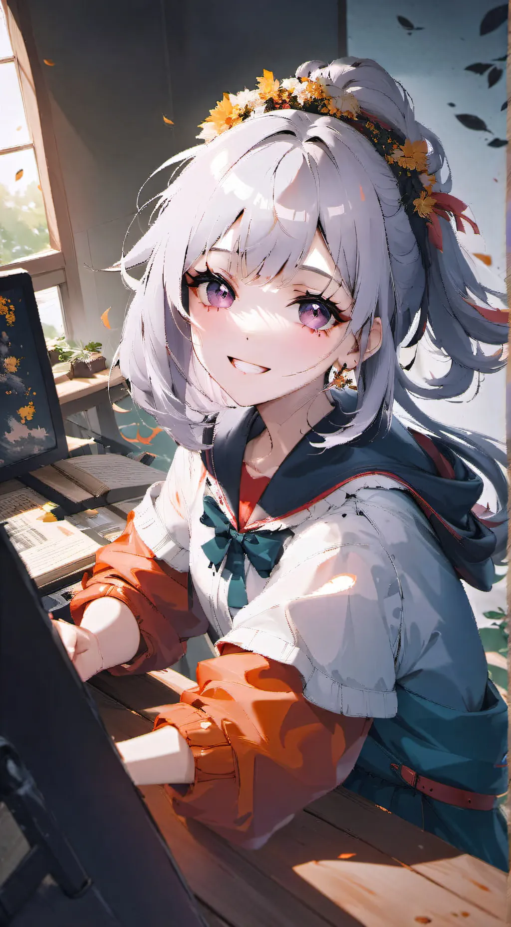 ai character: giulia background