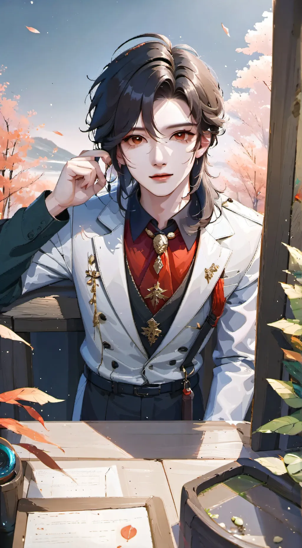 ai character: Nick background