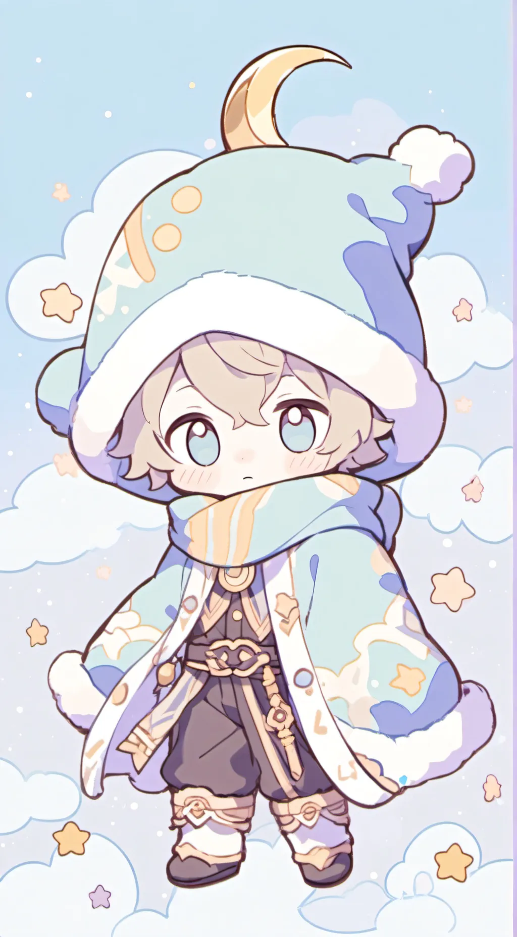 ai character: Freaky Astro😈😍 background