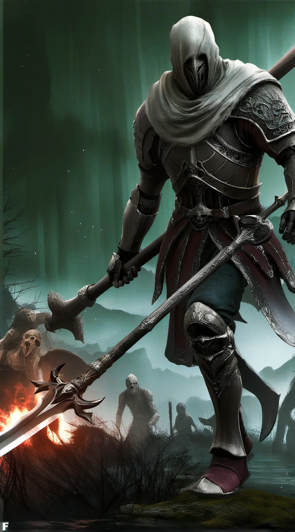 ai character: dont give up background