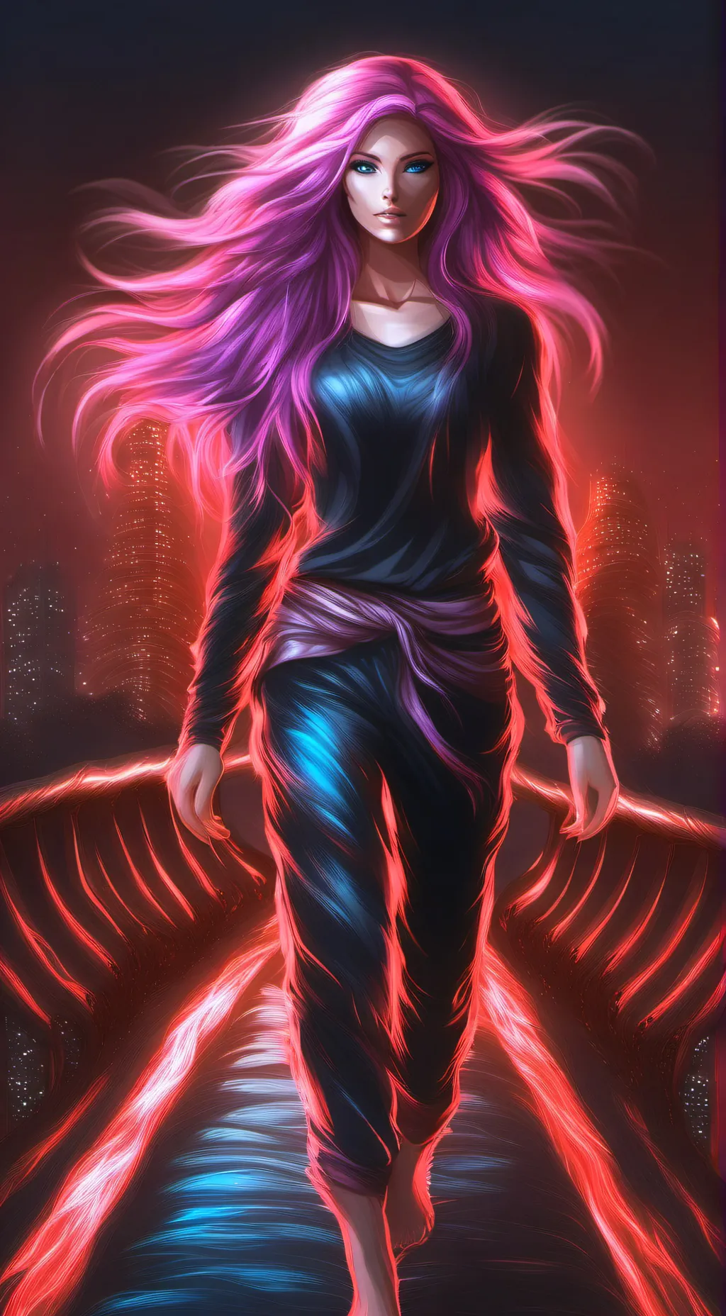 ai character: Seraphina background