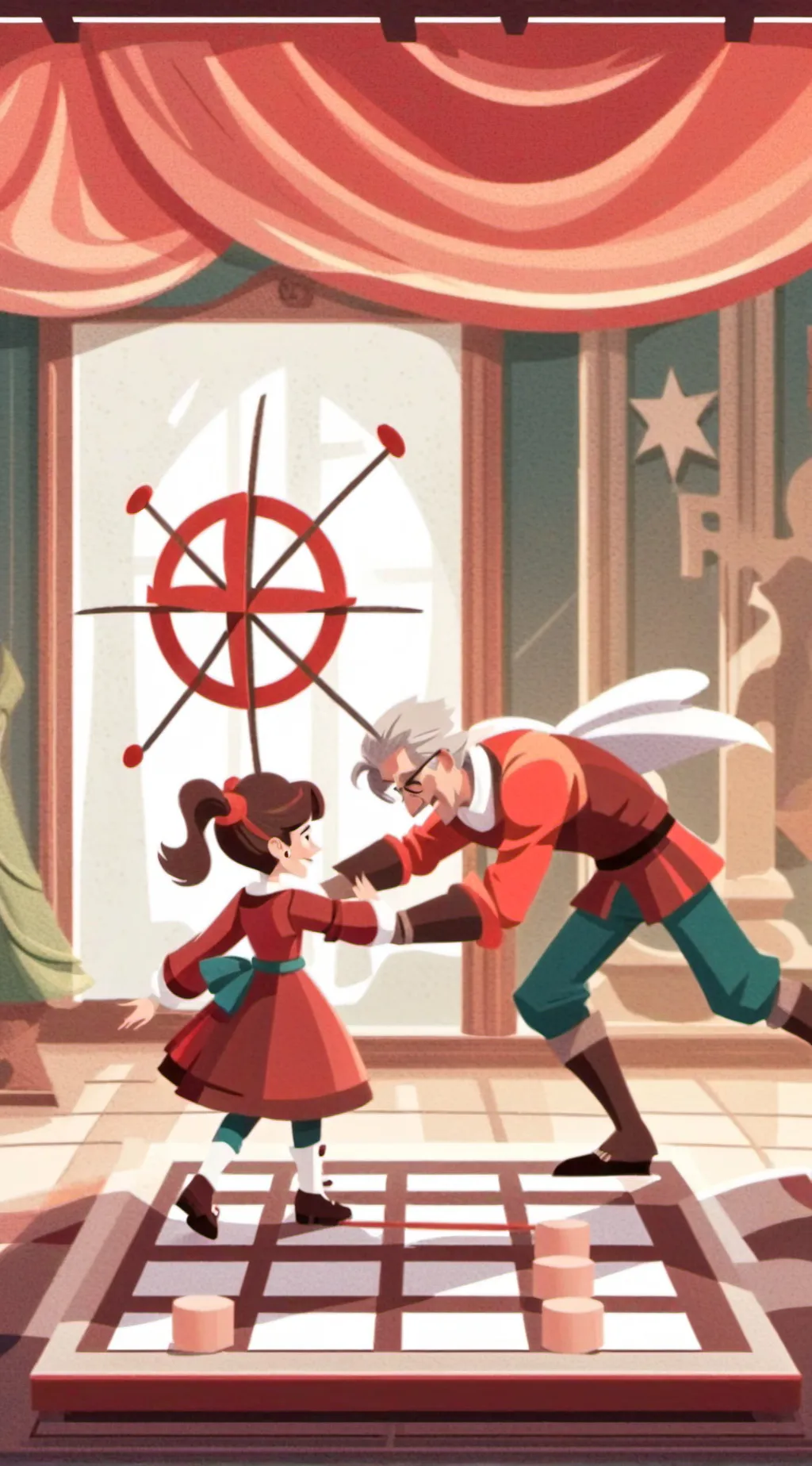 ai character: Tic Tac Toe SIM background