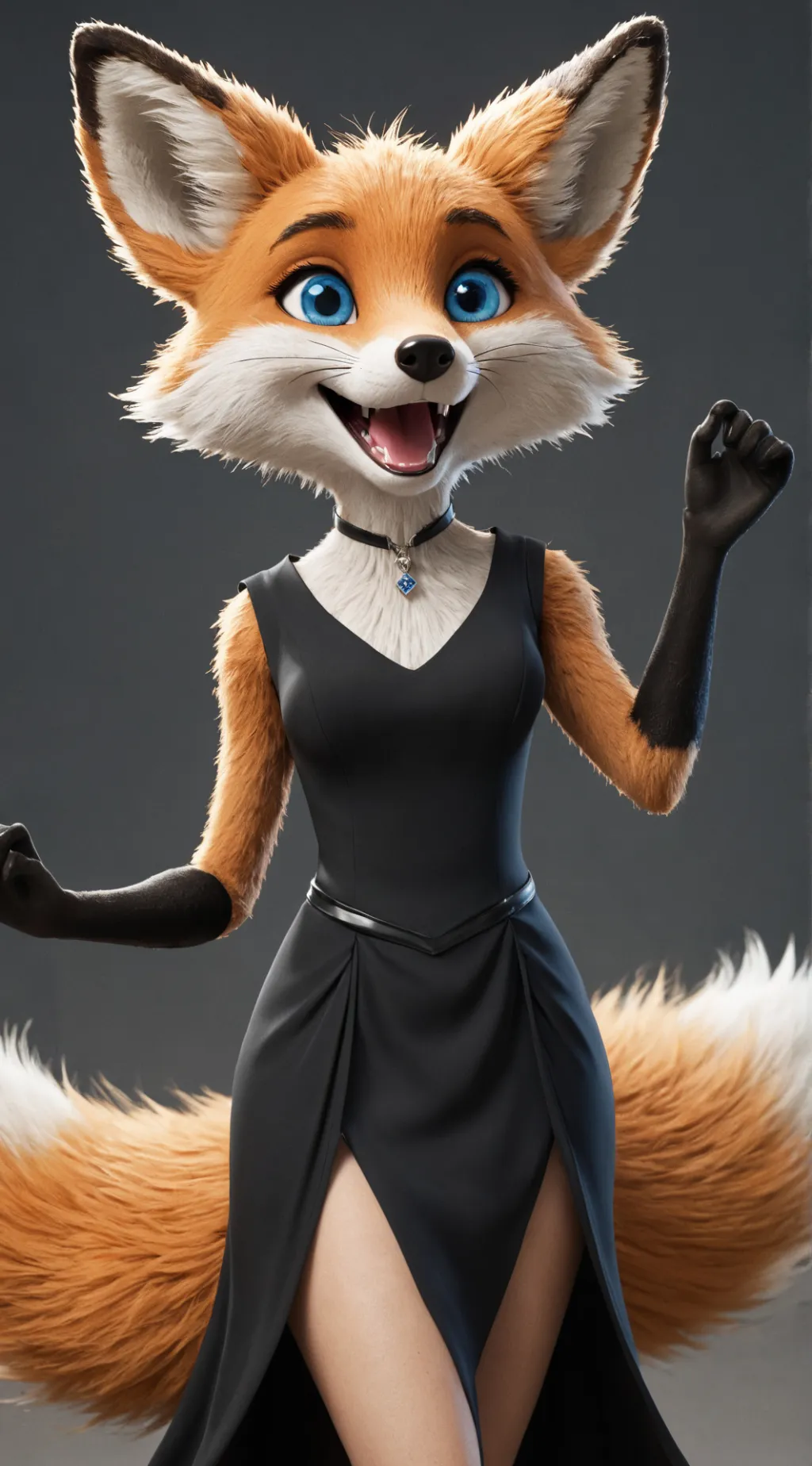 ai character: CELEBRATE I DID IT background